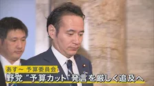「時間がたてば消える問題ではない」簗農水大臣“予算カット”発言で止まらない不信感　“消費税減税法案”審議に影響する“問責決議案”の行方は？【news23】