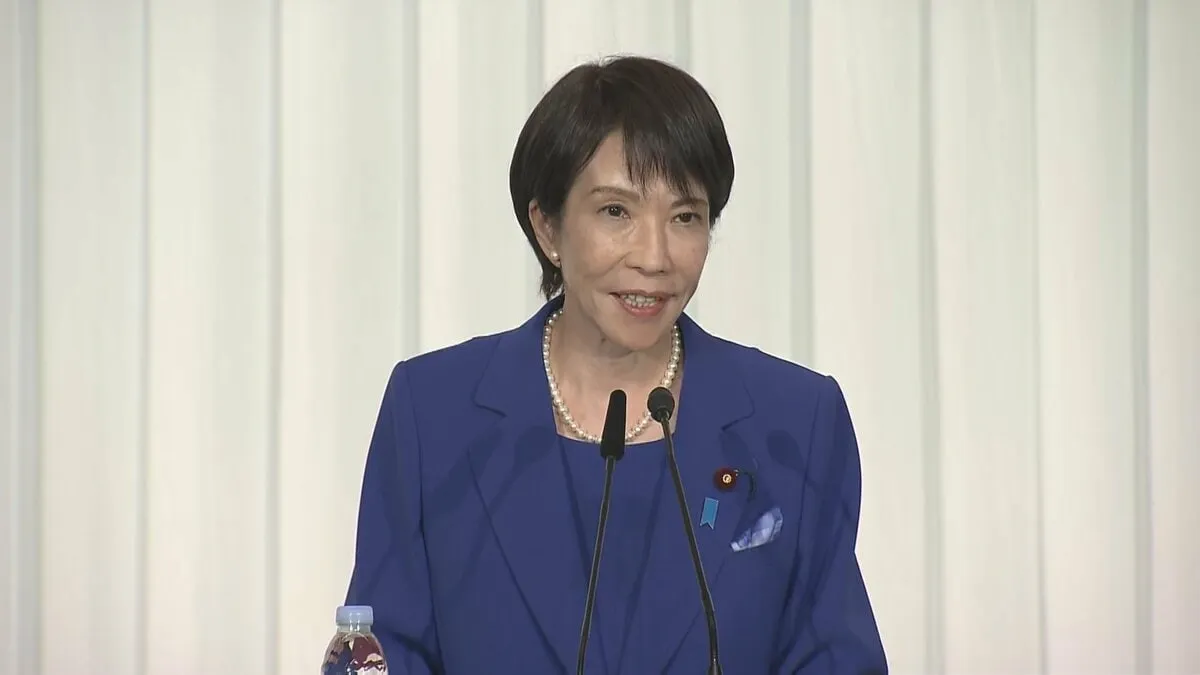 【速報】自民党・高市新総裁が連立政権の拡大に意欲「そういう形が作れると嬉しい」 就任会見で言及　自公連立も強調の上で