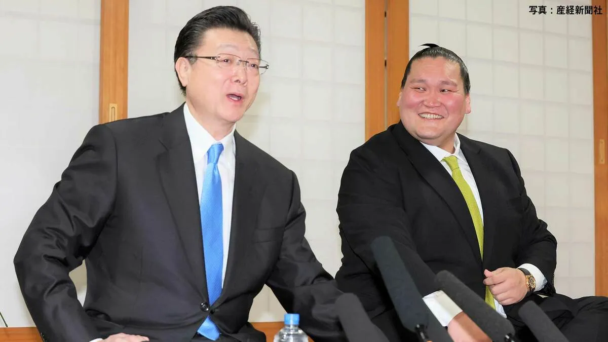 元横綱・照ノ富士の伊勢ケ濱親方「角界に入るきっかけを作ってくれた大先輩」「2人でいろんな話をした」白鵬へ感謝の思い