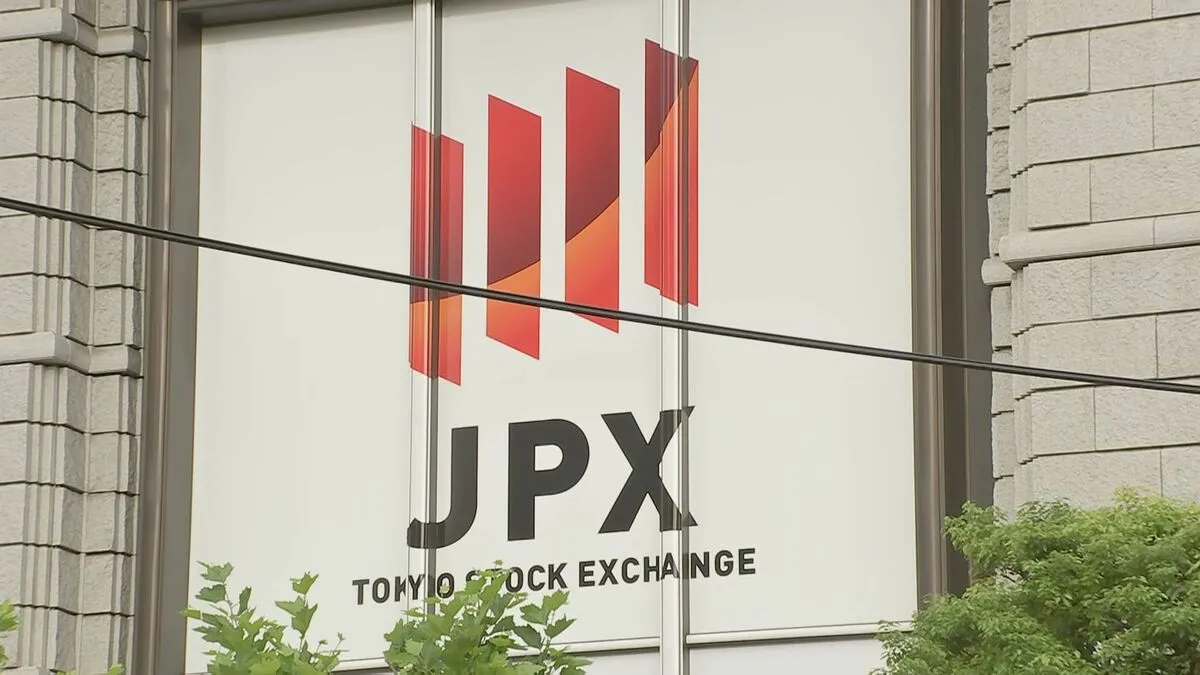 【速報】高市総理に決定後　日経平均株価 一時値下がりに転じる