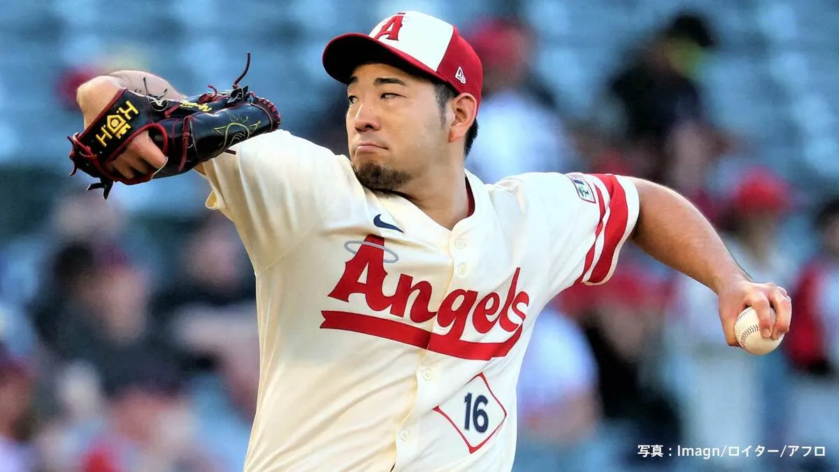 菊池雄星 6回途中4失点で勝敗付かず、今季ワースト10安打も粘投 ピンチでは2塁へ絶妙な牽制球 5死球の荒れた試合はエ軍3連勝