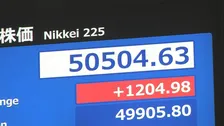 【速報】日経平均 一時1200円以上値上がり 5万円突破以降も上げ幅拡大