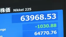 【速報】日経平均株価 一時1000円超の下落　午後に売り注文広がる