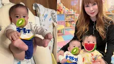 【 中川翔子 】双子の弟くん「足持ってジャーン」まさに〝ハッピーベイビーのポーズ〟　「母からの遺伝」をフォロワーに問いかけも