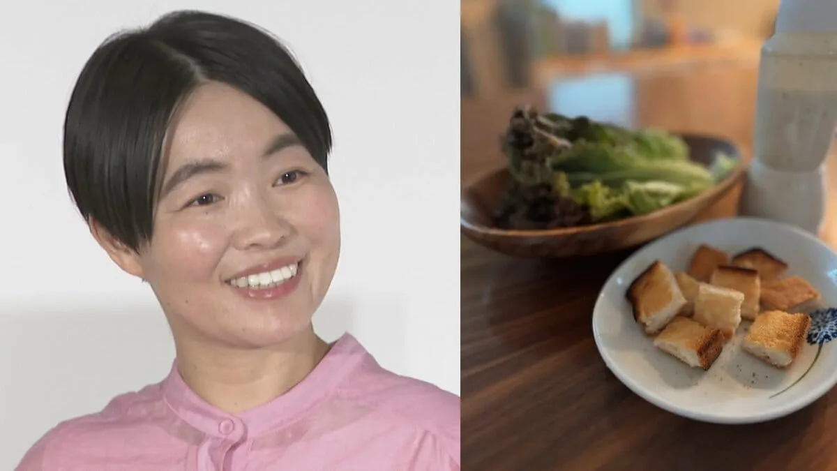 【イモトアヤコ】「最近ハマっている朝食」食卓にはクルトンとレタス「憧れてやってみた」 フォロワー共感「丁寧なくらしですね」
