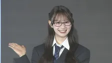 【 AKB48・伊藤百花 】メガネにスーツの〝シゴデキ〟コーデ＆流ちょうな英語で秋コンサートのコンセプト＆タイトル発表
