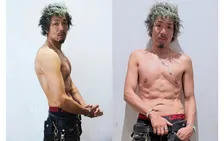 【 トータルテンボス・藤田 】 「10カ月で17kg減量！」　激変の肉体美に反響　「50の身体では無いです！　かっこよすぎます！」「絞りましたね〜」