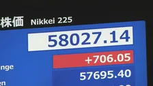 日経平均株価が取引時間中の最高値を更新　一時5万8000円台を回復