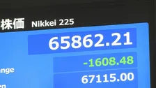 【速報】日経平均株価 一時1600円超の下落　一方でTOPIXはプラス圏の場面も