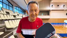 ピックルボールで“151歳ペア”が白星！大会最年長80歳の中嶋康博さん「もっと練習しないと。100歳まで続けたい」