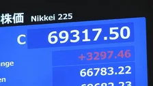 日経平均株価　終値先週末より3297円高い6万9317円　終値としての最高値を更新したほか歴代2位の上げ幅