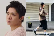 【 Number_i ・岸優太 】　オーバーサイズパーカーで街歩きショット　「かっこよすぎてヤバい♥」「お洒落で可愛い♥」　ファン反響