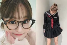 【鈴木奈々】38歳 “セーラー服姿” オフショット公開に反響　「可愛すぎ」「現役JKみたい 」「凄く似合ってます」