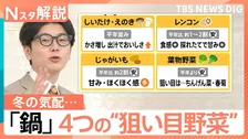東京で木枯らし1号！鍋シーズン到来も野菜高騰の今冬…アキダイ社長が教える「節約＆満足」な狙い目野菜4選【Nスタ解説】