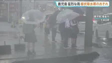 鹿児島で猛烈な雨　肝付町1時間に90ミリ　きょう夕方にかけ線状降水帯が発生するおそれ　土砂災害に厳重警戒を