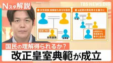 改正皇室典範が成立　6時間あまりの“スピード採決”に様々な声　天皇陛下が望む「国民の理解」は【Nスタ解説】