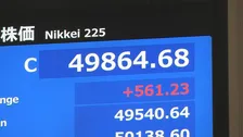 【速報】日経平均 5万円届かずも4万9864円で取引終了　561円高　再びAI・半導体関連株がけん引役に
