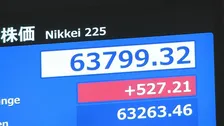 【速報】日経平均株価 一時500円超の上昇 取引時間中の最高値更新
