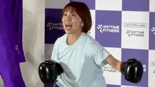 【 高橋成美 】「暑い夏もクールジムでしっかり鍛えて元気に過ごしていきます！」投稿画像に反響「写真なのにスゴい躍動感」「さすがアスリートや」