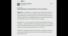 イラク北部で不発弾処理中に米兵1人が死亡　アメリカ中央軍が発表