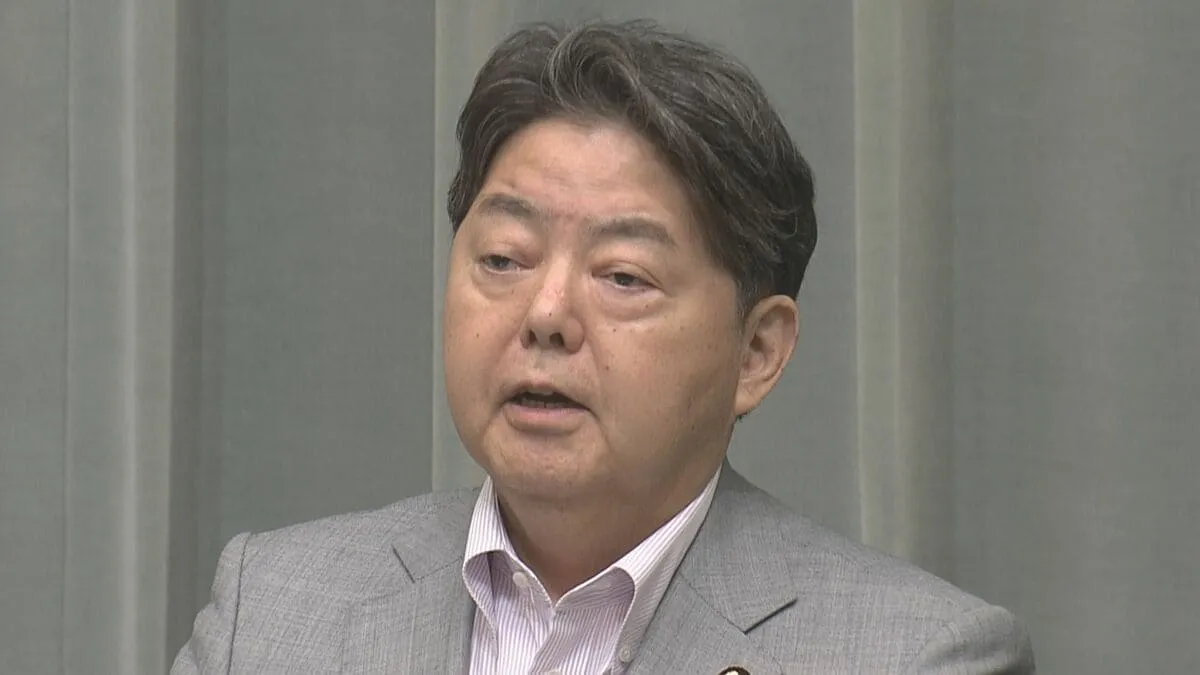 玄海原発内で“3つの光”　林官房長官「特定には至っていない」　施設への影響や人的被害なし