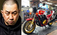 【 レイザーラモンRG 】 「特攻の拓　真嶋夏生さんの爆音スペシャルCB1100RB1風CB1100完成しました」