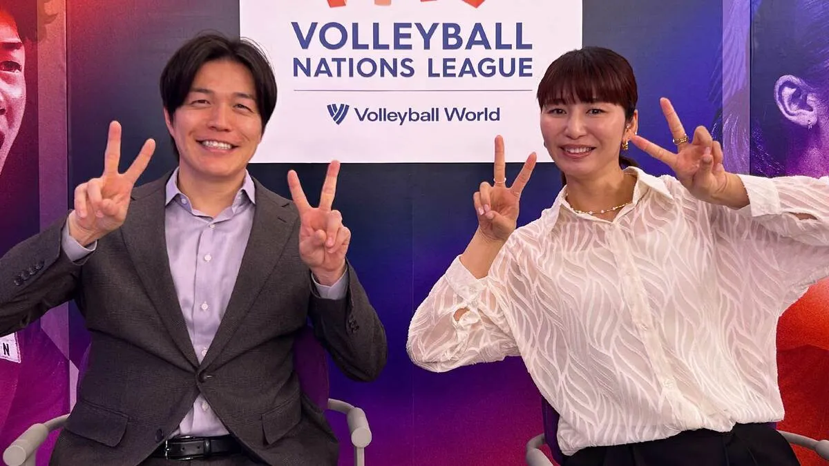 「母としてはもうウルウル」大友愛さん、娘・秋本美空の試合解説に複雑な親心【ネーションズリーグ】