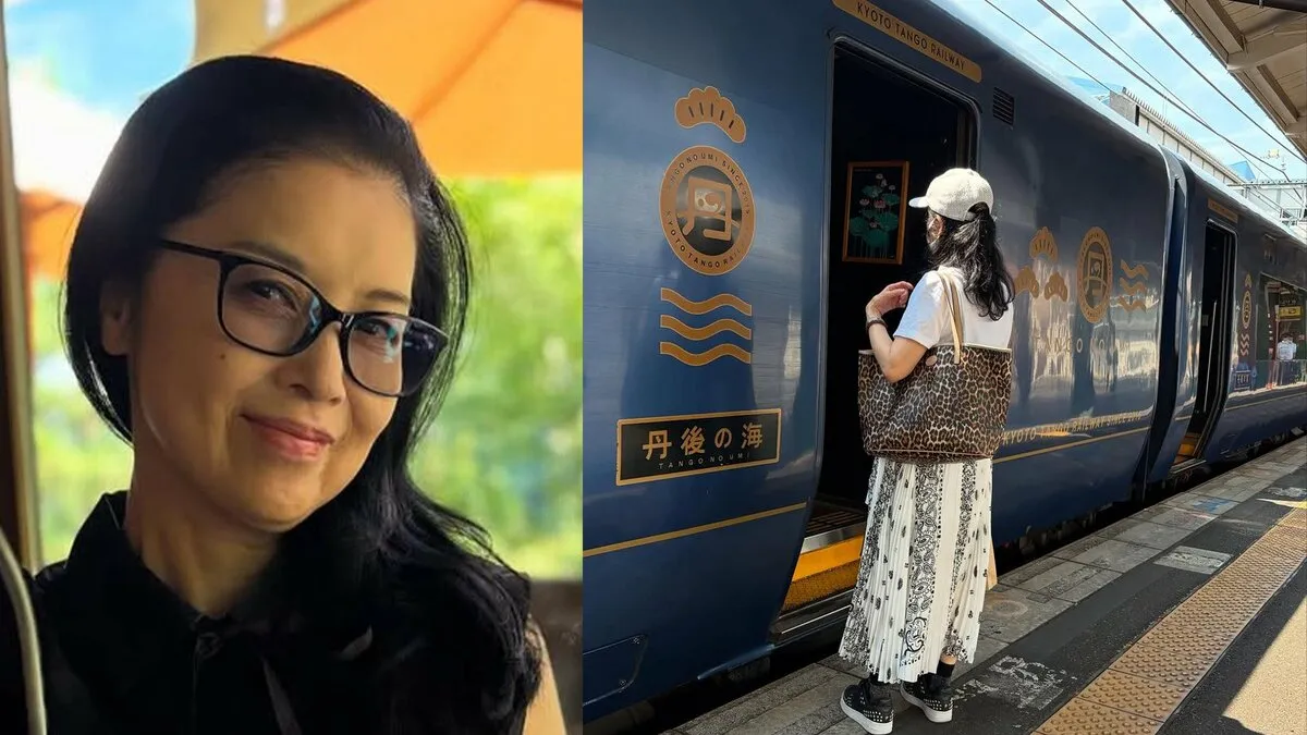 【 藤あや子 】　「夏の京都と嵯峨野で涼を感じました」特急列車「丹後の海」で巡る世界遺産とアフタヌーンティーを満喫する京都の夏旅