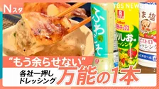 今やアレンジ無限大！「令和のドレッシング」肉や魚、餃子にアイスまで！結局どれを選べばいい？8人大家族が1週間食べ比べ！【それスタ】