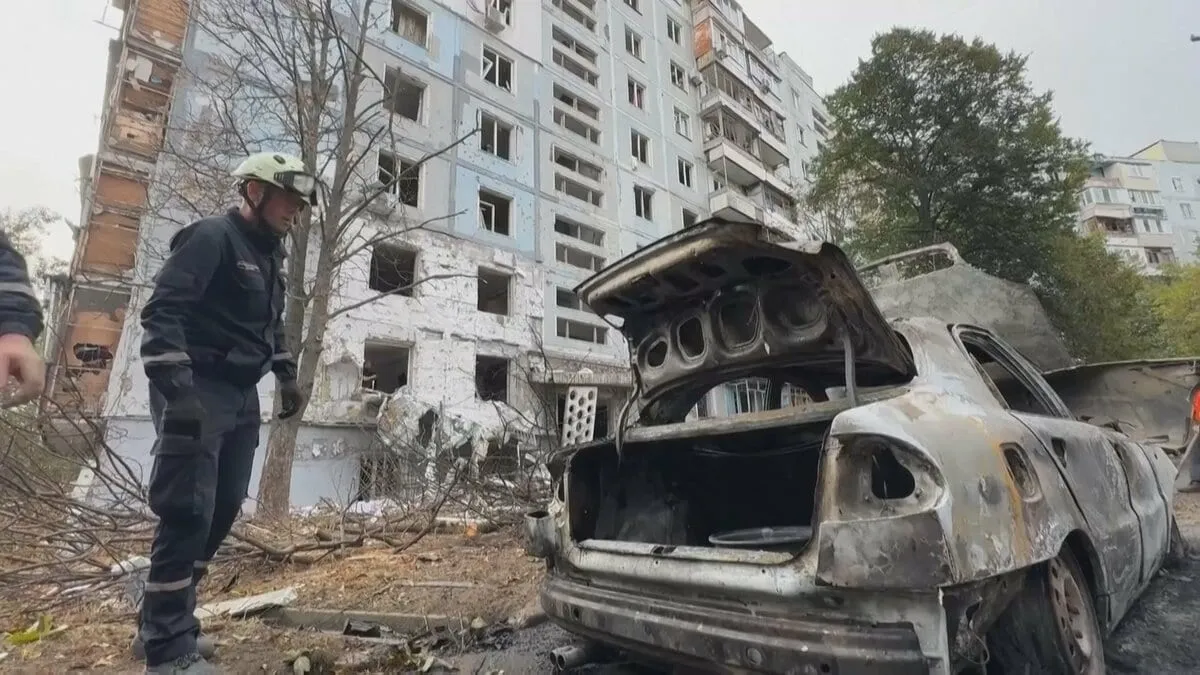 ウクライナ西部など大規模攻撃　約500機のドローンなど　5人死亡　ポーランドが緊急発進で警戒と発表