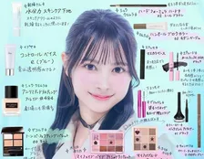 【 AKB48・伊藤百花 】 「プロによるメイクレシピ」を紹介　「天才ヘアメイクさんが作ってくださったものです！」