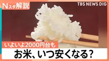 【朗報】お米5kgが2999円！3年ぶりの安値に歓喜も…今後は「イラン情勢」が価格を左右？【Nスタ】