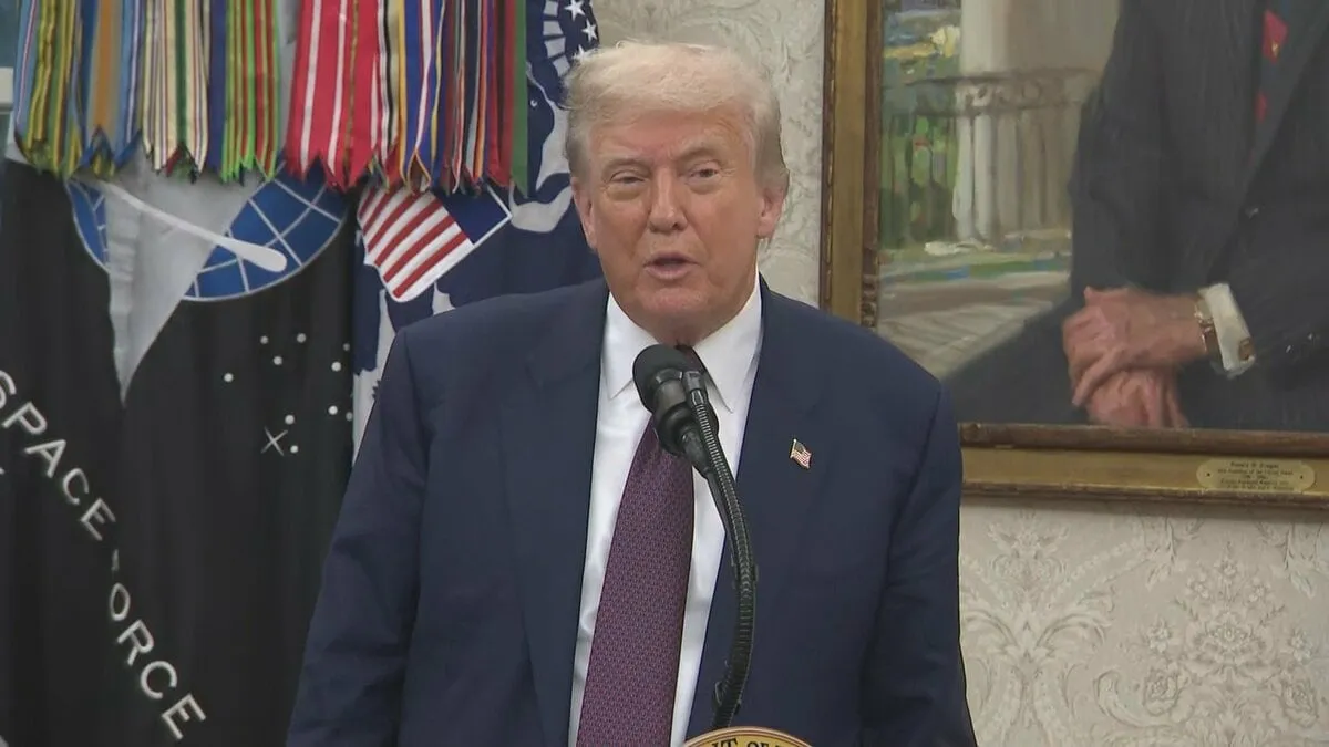 【速報】トランプ大統領「半導体に約100％の追加関税」　発動の時期や詳細な対象などは言及なし