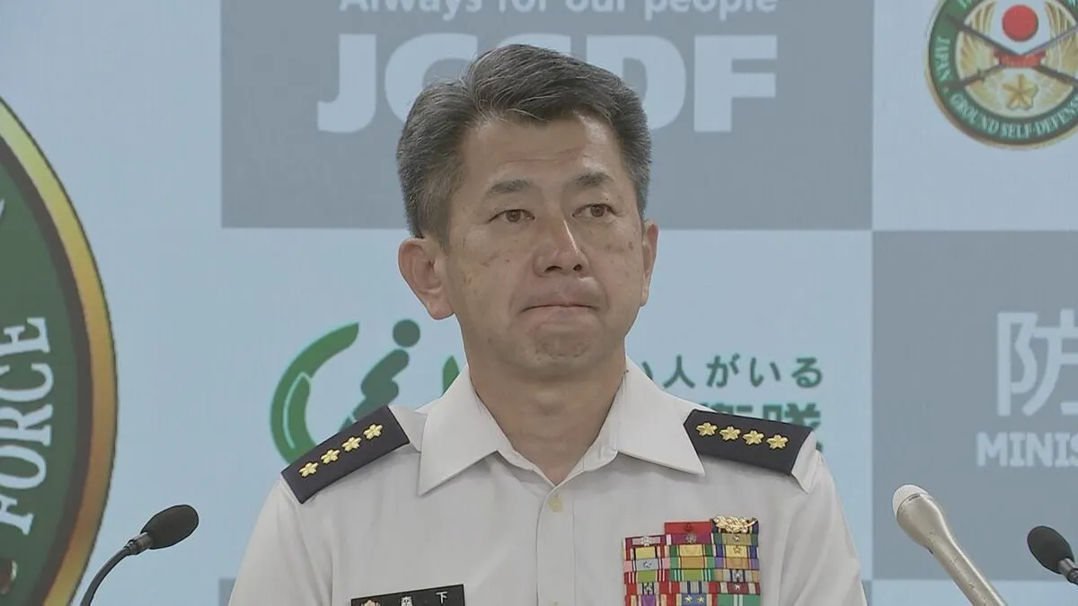 自衛隊員の死亡事故「痛恨の極み」 来月退任の森下陸幕長、最後の会見で言葉を詰まらせ任期振り返る