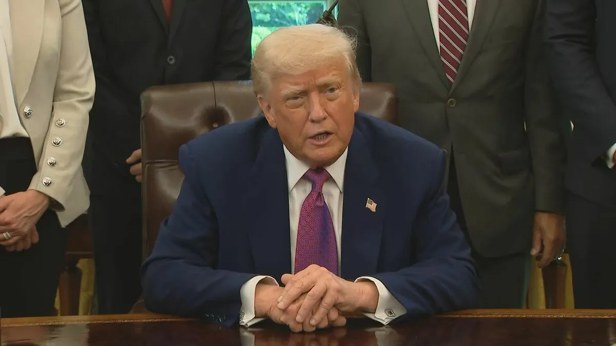 トランプ大統領 ロシアの直接交渉提案「ウクライナは直ちに同意すべき」
