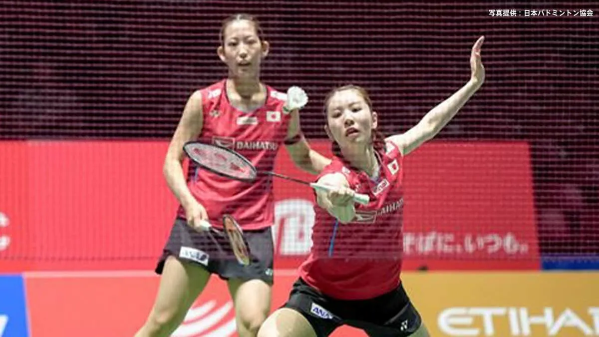 バドミントン“シダマツ”ペア、0ー2で準決勝敗退…国内ラストはベスト4で終える【試合後一問一答】
