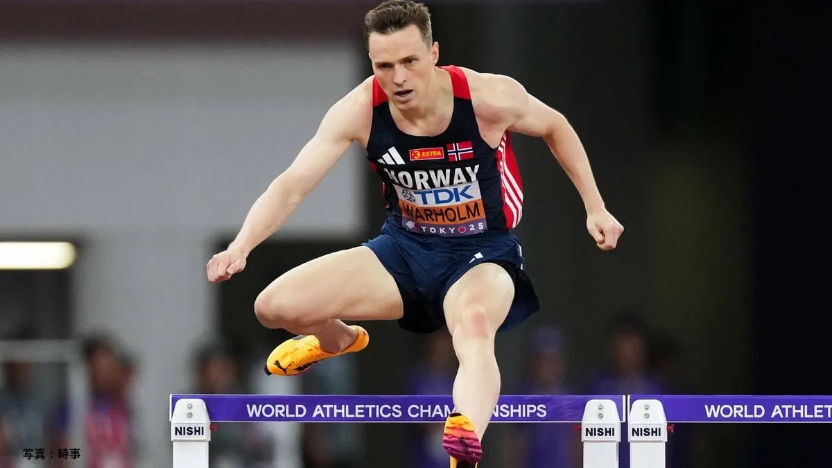 男子400mハードル予選 今季最強ワーホルムは連覇に死角なし、全ての作業を確認し48秒56の3着で予選突破【世界陸上】