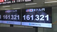 円安加速　一時1ドル＝161円台で約1年11か月ぶりの水準に