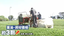新茶の季節到来も中東情勢の影…燃料も保管袋も　抹茶づくりには欠かせない資材も高騰で生産者からは不安の声