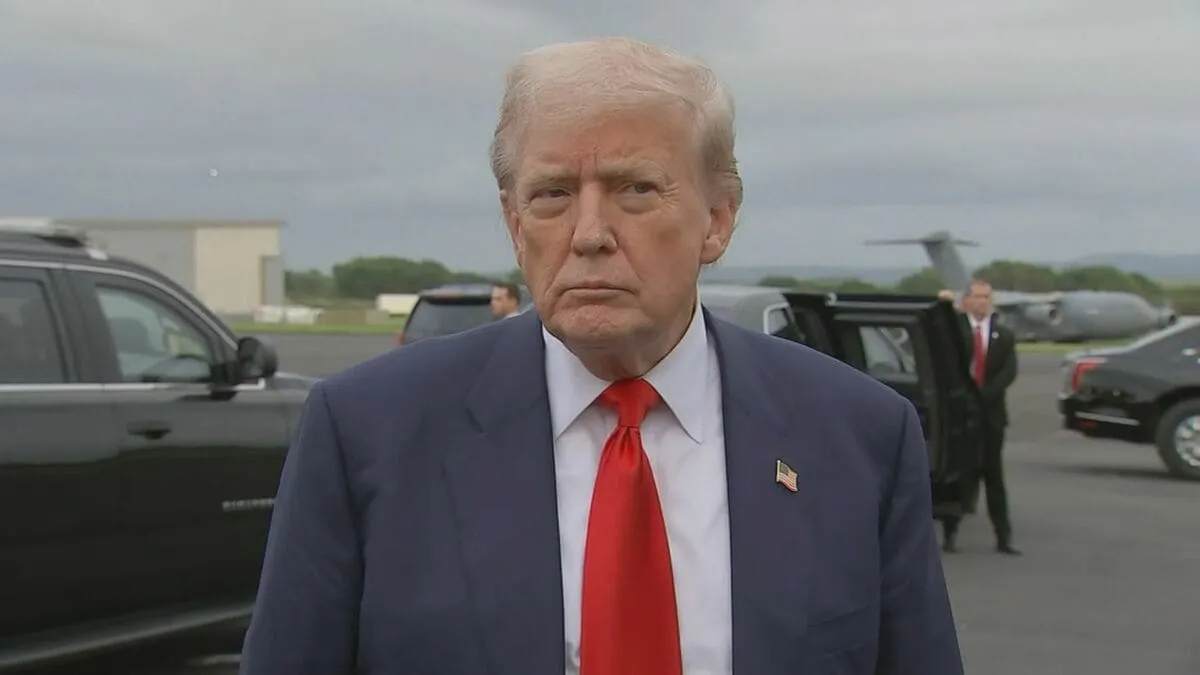 トランプ大統領「決して報告受けていない」　“エプスタイン元被告の関連文書にトランプ氏の名前”との報道めぐり