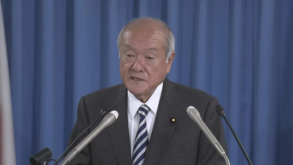 自民・鈴木幹事長「なかなか難しいのではないか」議員定数削減の対象に小選挙区　1票の格差を念頭に
