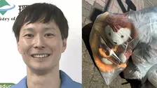 【  ごみ清掃芸人 】　ぬいぐるみ「30センチ以下（地域による）は可燃ごみです」　分別方法と“寄付”の選択肢を呼びかけ【マシンガンズ滝沢】