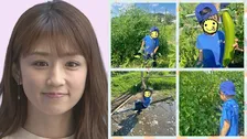 【 小倉優子 】　子どもたちと畑で収穫体験　「帰りたくない」と大はしゃぎ 日焼け対策の〝怪しい姿〟も話題に
