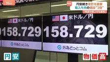 一時1ドル=158円台後半 約1年半ぶりの円安水準 「値上げ」「倒産」に追い込まれる事態も　輸入牛肉の値段“3倍”「再度値上げも覚悟」　100円ショップ“苦渋の選択”