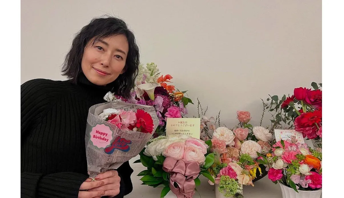 【木村多江】　５４歳の誕生日を報告　「素敵なプレゼントや　温かいメッセージ　ありがとうございます」