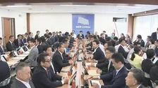 食料品の消費税 来年4月から2年間1％の方針を大筋了承「国民は減税を約束したと思っている」　自民・税制調査会などの合同会議