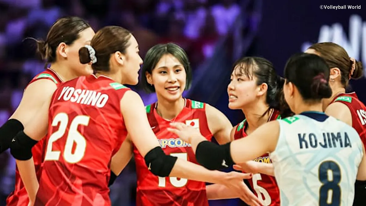 バレー女子日本代表、ブラジルにフルセットで敗れ準決勝敗退　石川真佑「すごく悔しい」3位決定戦はポーランド【ネーションズリーグ】
