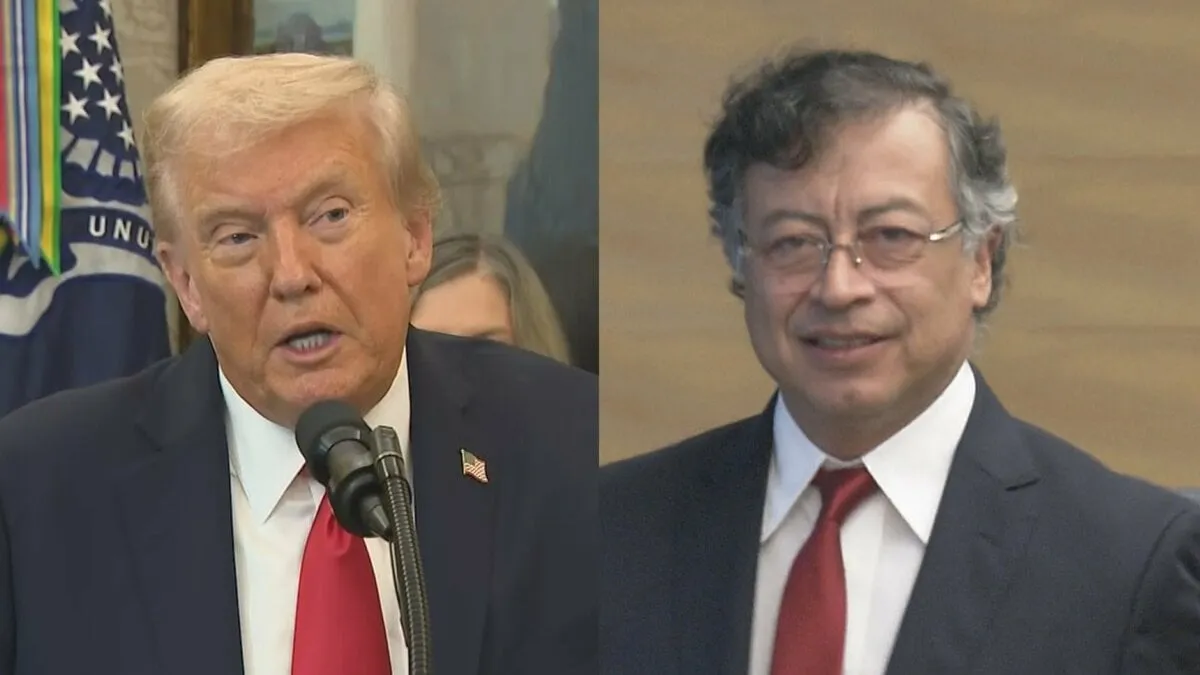 トランプ政権 コロンビア大統領に制裁 麻薬対策が不十分だと主張 コロンビア側は「決して屈しない」と反発