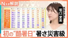 岐阜・愛知で全国初「酷暑日」40℃超…暑さ逆手に「宿泊代半額」「気温で割引」も　厳しい暑さはいつまで？【Nスタ解説】