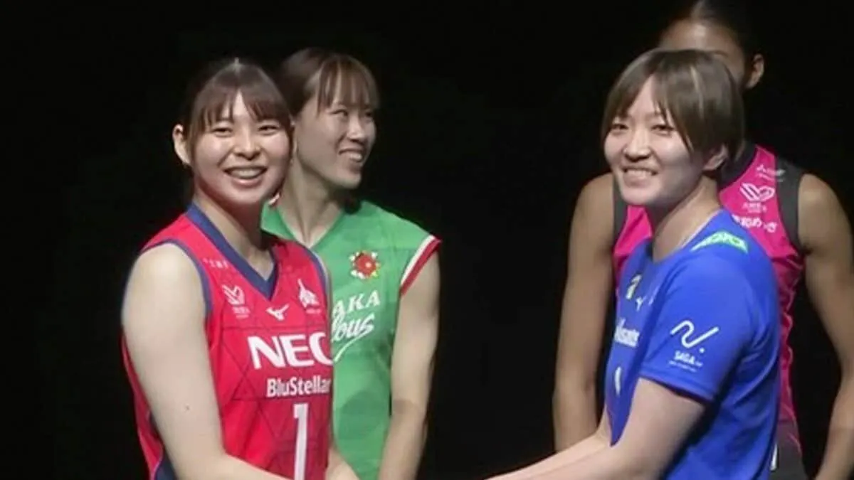 バレーボール・NEC山田二千華キャプテン「リーグを通して成長していきたい」【SVリーグ女子10日開幕】